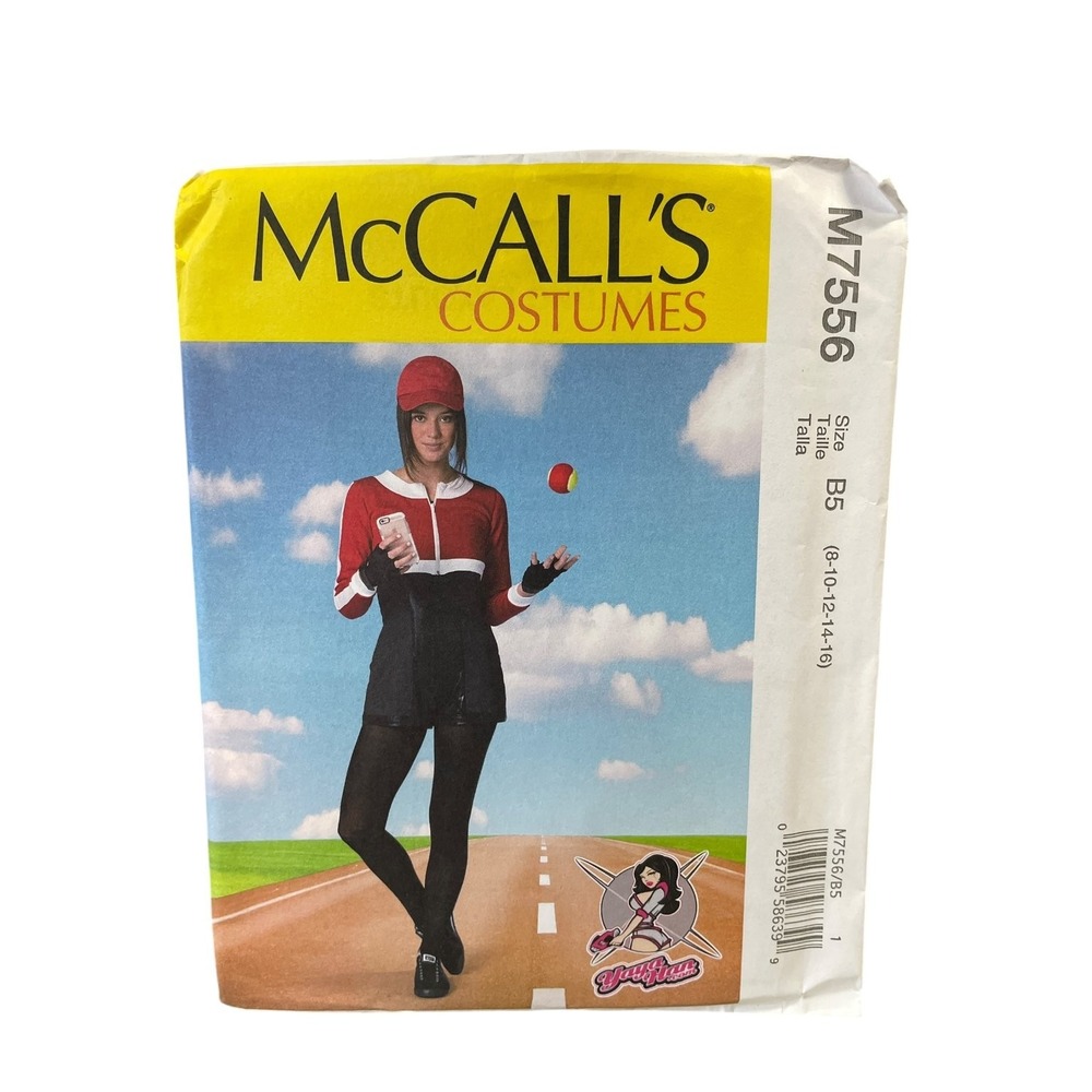 McCall's Sewing Pattern M7556 Misses Size 8-16 Romper Jacket Costume Modern